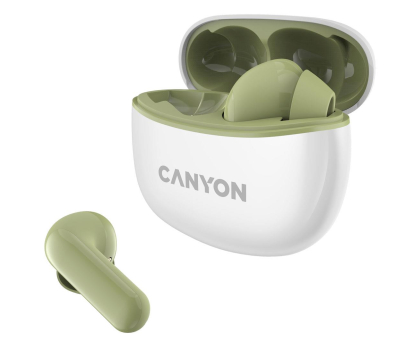 Słuchawki bezprzewodowe CANYON TWS-5 Zielone